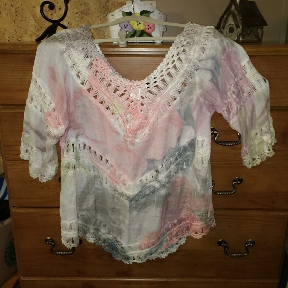 Half sleeve top